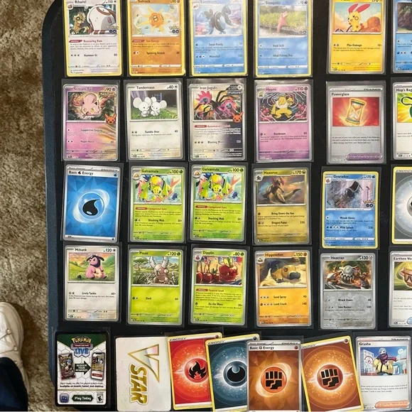 Pokémon Trading Cards set of 60 plus coins Various - Picture 2 of 2